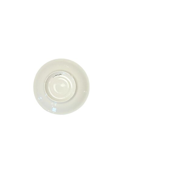 Vintage Demitasse Teacup & Saucer Singed Cumbow Silver Gilded Hand-Painted - Picture 9 of 14